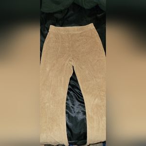 Aerie brown corduroy pants.